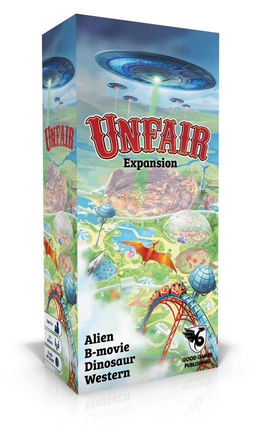 Unfair : Alien B-movie Dinosaur Western Expansion